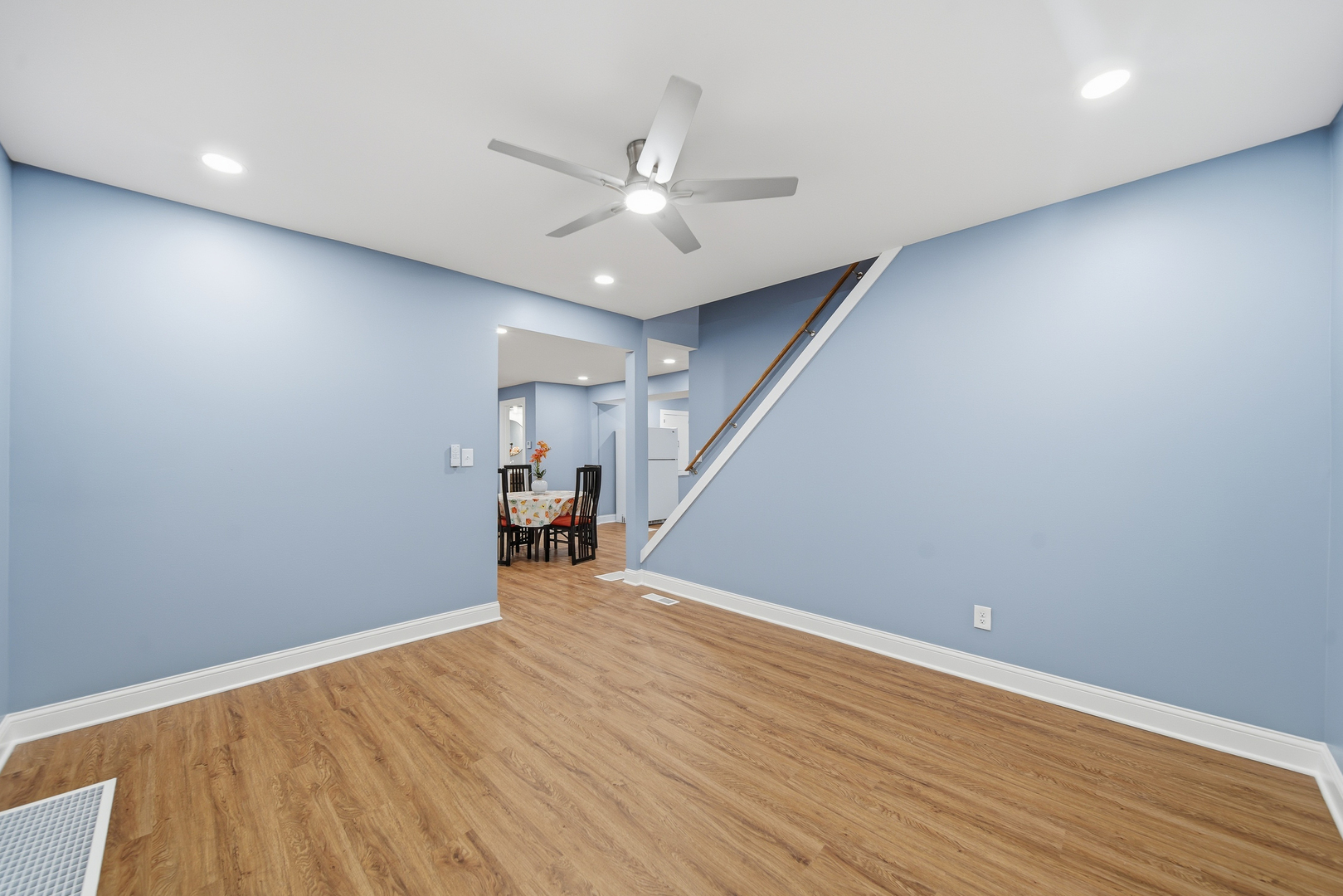105 East Knox Street Morrison, IL 61270 - Photo 5 of 27 wooden floor in an empty room with a window