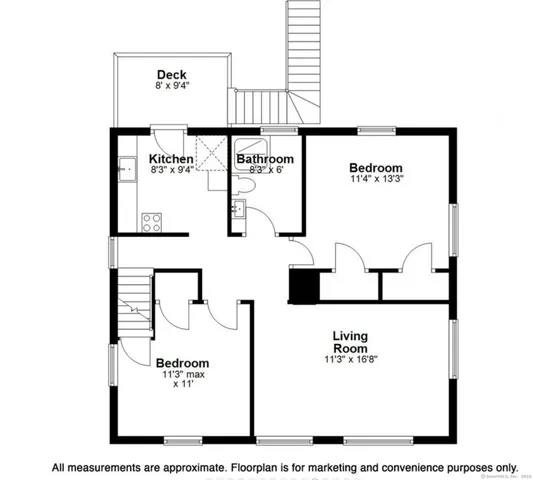 a view of front door and a garage