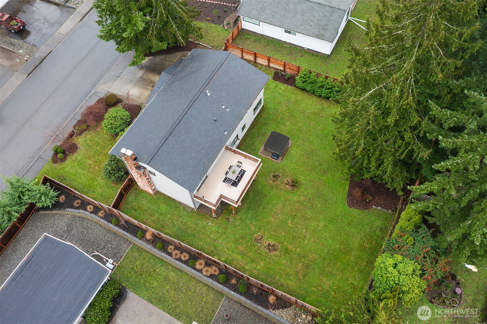 10017 Northeast 202nd Street Bothell, WA 98011 - Photo 36 of 38 an aerial view of a house