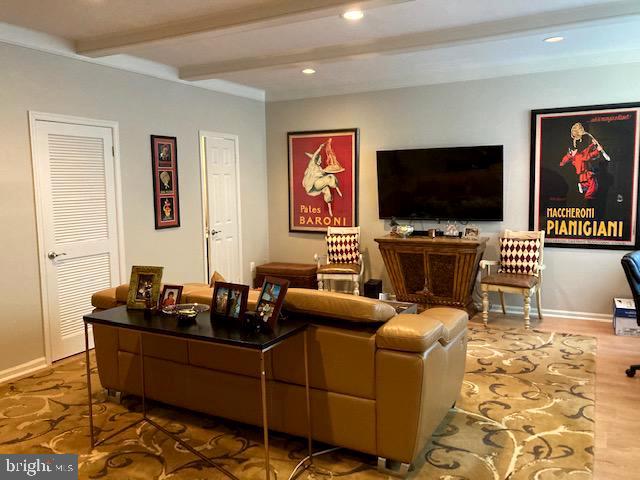 7915 Quarry Ridge Way Bethesda, MD 20817 - Photo 17 of 38 Lower level Family/Rec Room