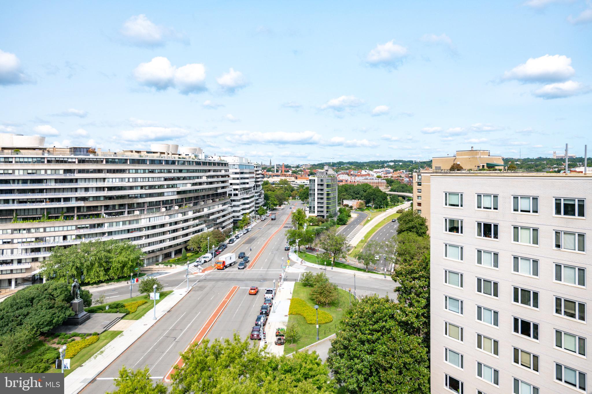 2475 Virginia Avenue Northwest, Unit 814 Washington, DC 20037 - Photo 23 of 29 a view of a city with tall buildings