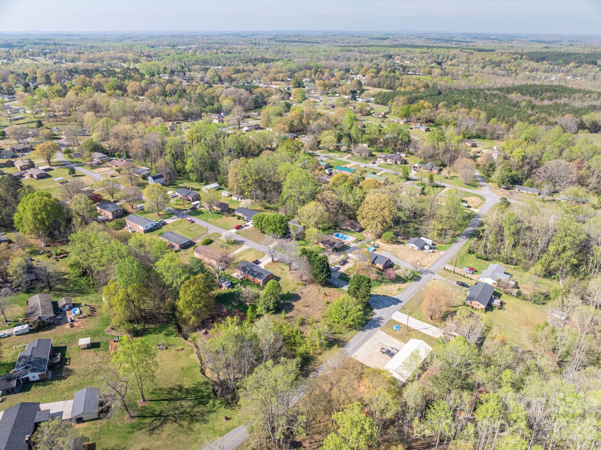 5101 Ridge Street Shelby, NC 28152 - Photo 19 of 21 an aerial view of residential houses with outdoor space