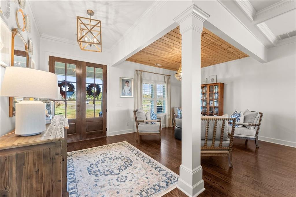 360 Clear View Court Clermont, GA 30527 - Photo 6 of 53 a view of a livingroom with furniture and windows