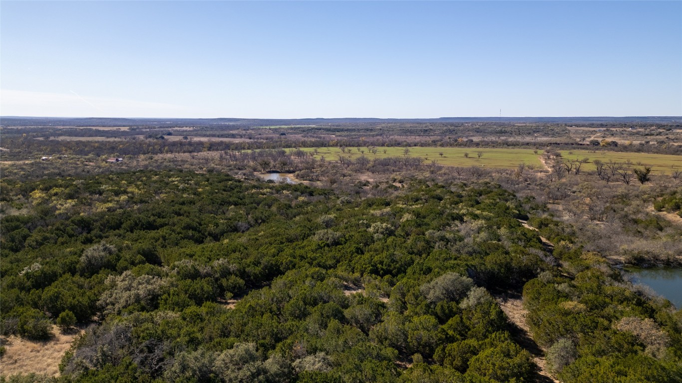 15 County Road 426 Road West Goldthwaite, TX 76844 - Photo 29 of 38 an aerial view of a houses with a yard