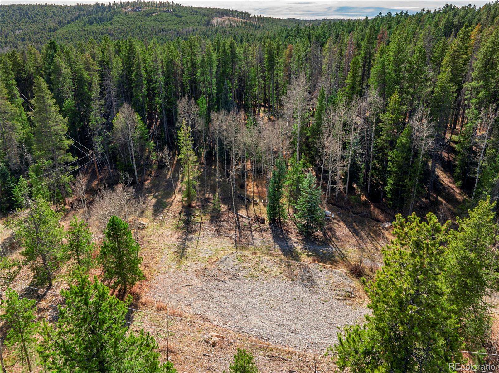 Lot 216620 Indian Springs Road Conifer, CO 80433 - Photo 9 of 43 a view of backyard with green space