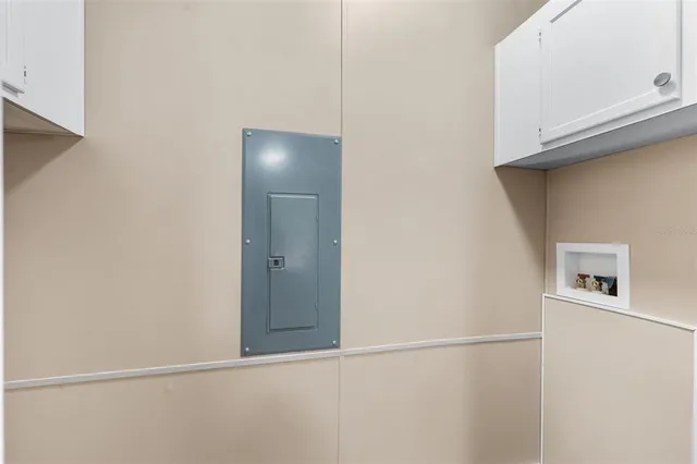 a view of a closet area