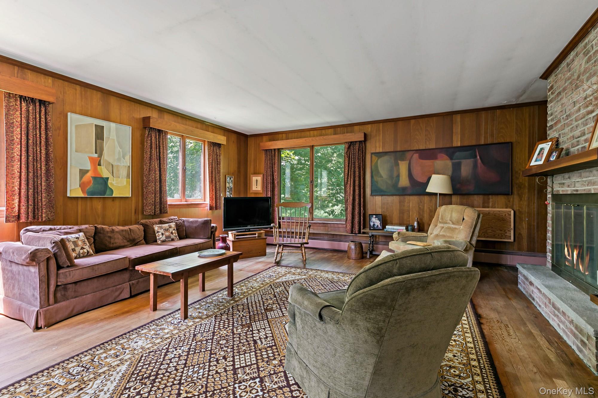 538 Croton Heights Road Yorktown Heights, NY 10598 - Photo 4 of 24 Mid century feel in this totally unique living room.