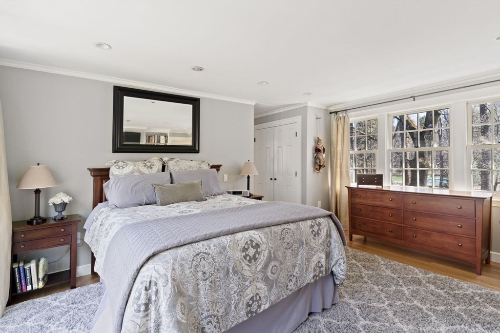 14 Winthrop Road Wayland, MA 01778 - Photo 12 of 25 a bedroom with a bed and a window