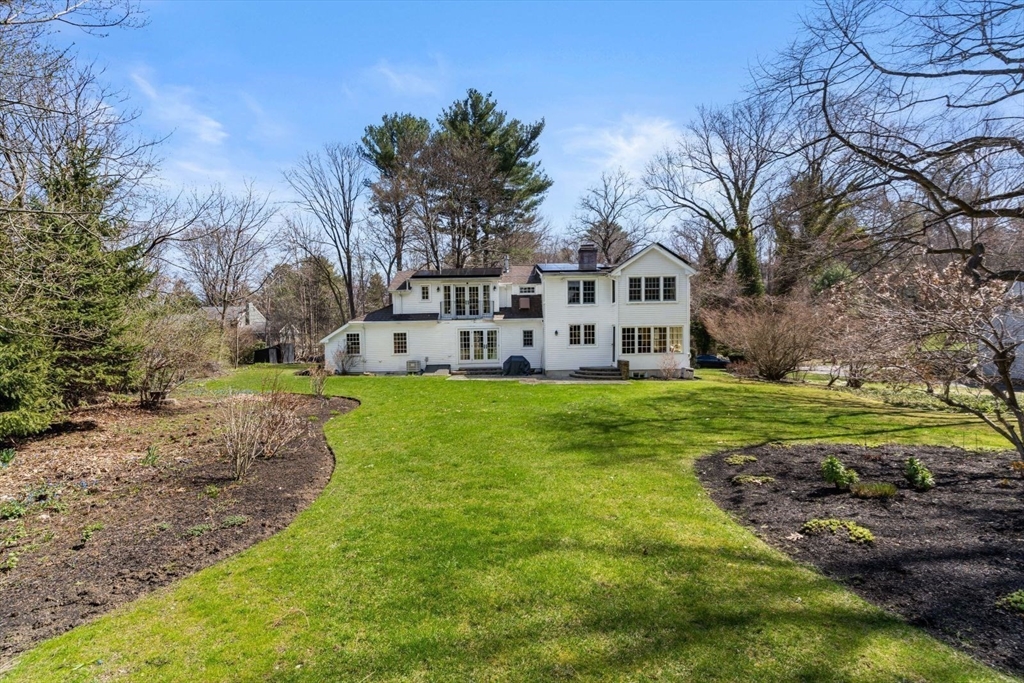 14 Winthrop Road Wayland, MA 01778 - Photo 25 of 25 a house view with a garden space