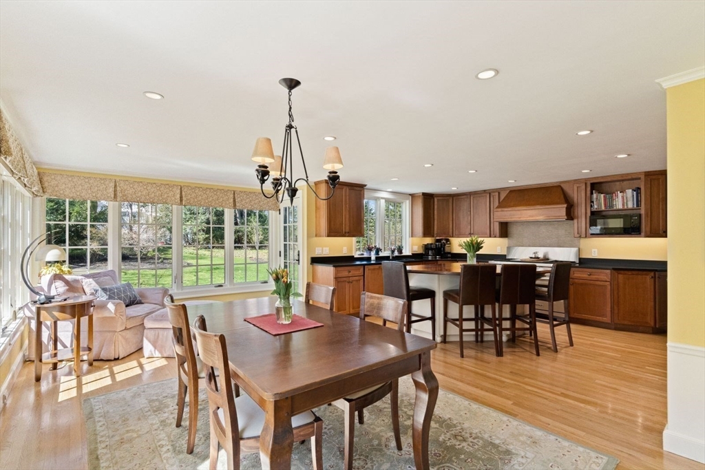14 Winthrop Road Wayland, MA 01778 - Photo 5 of 25 a view of a dining room and livingroom view