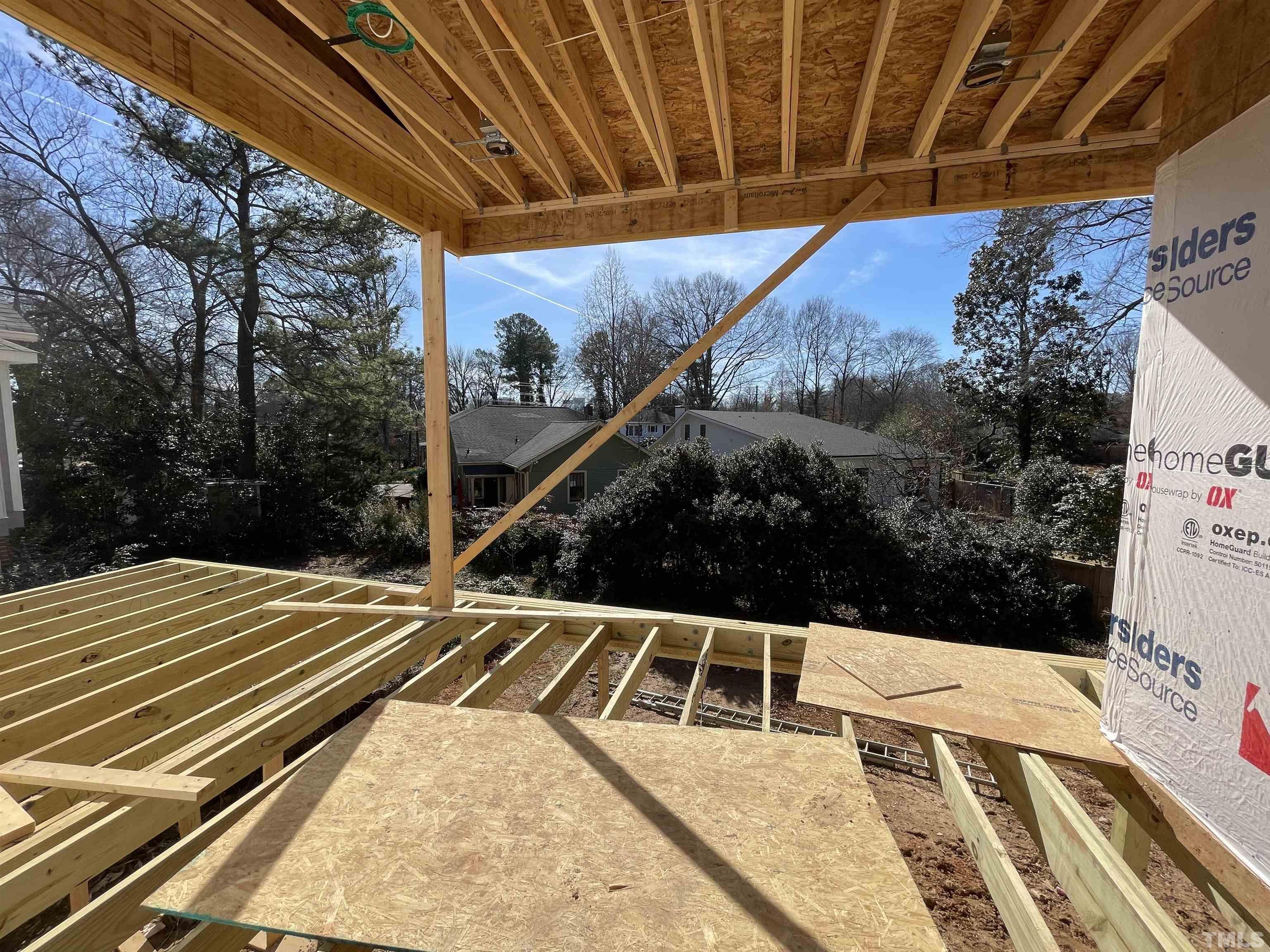 505 Harvey Street Raleigh, NC 27608 - Photo 10 of 31 a view of a backyard with sitting area