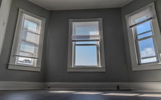 a view of a door of a house