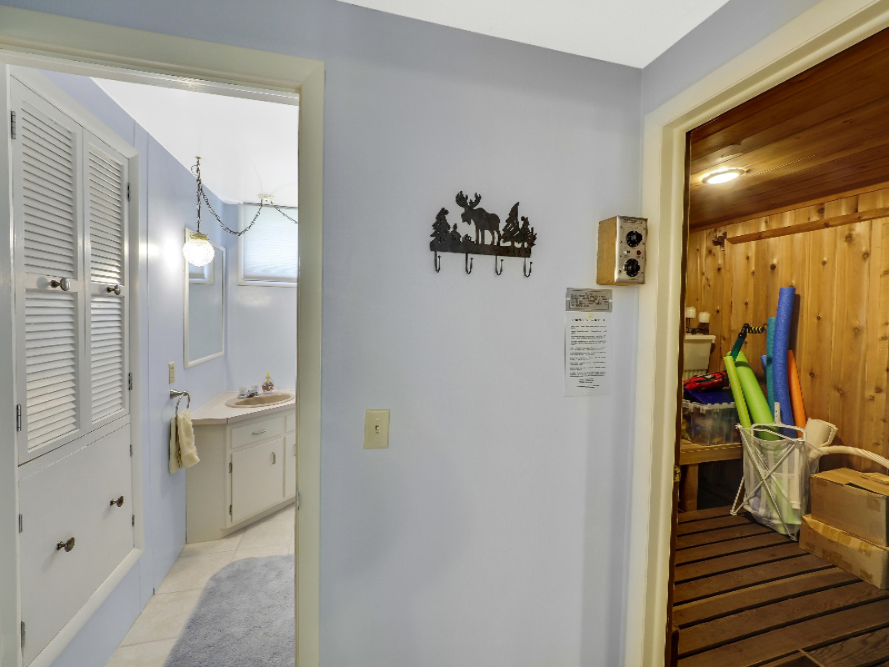 7123 Adamson Lake Road Kaleva, MI 49645 - Photo 41 of 59 Bathroom and Sauna