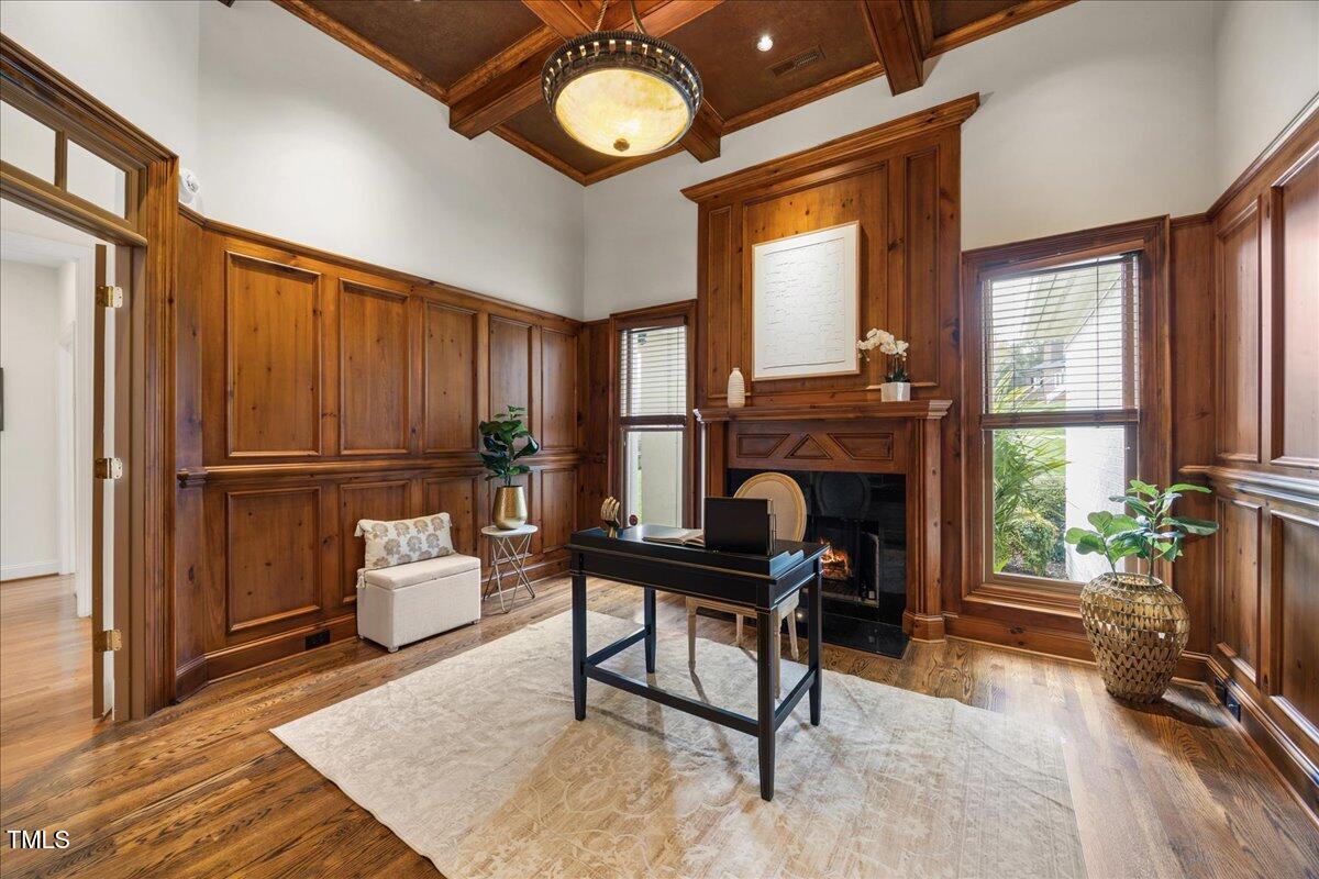 5300 Mandrake Court Raleigh, NC 27613 - Photo 5 of 50 Formal Study on main level