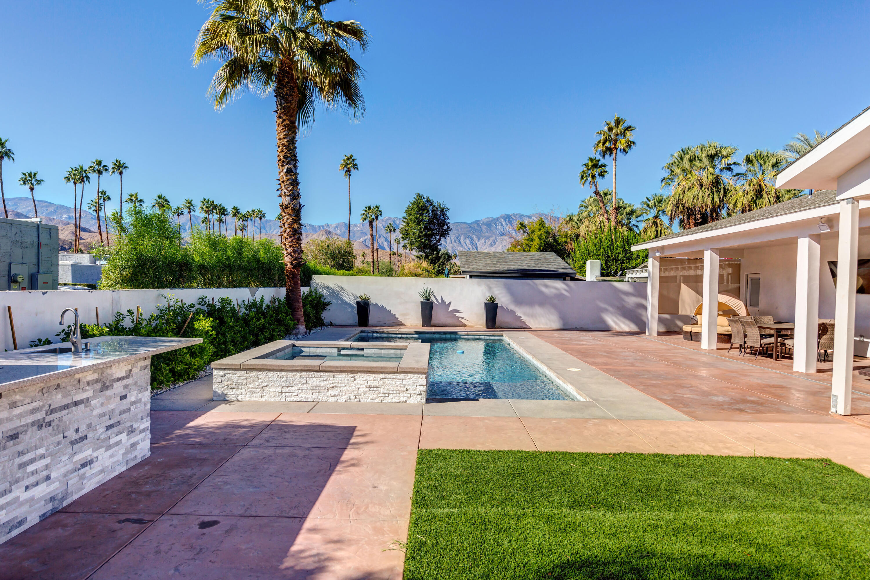 70181 Chappel Road Rancho Mirage, CA 92270 - Photo 11 of 43 a view of outdoor space yard and patio