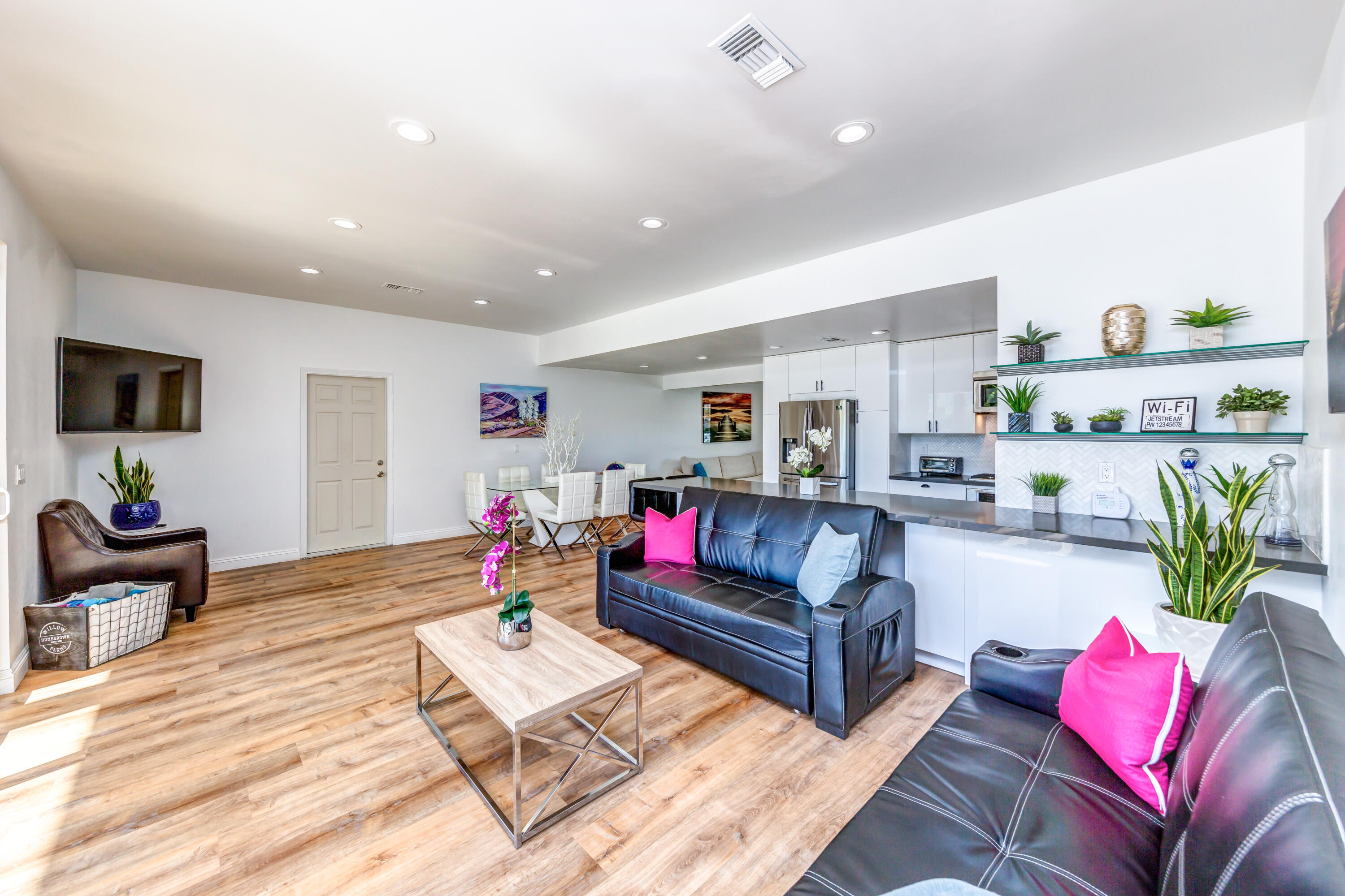 70181 Chappel Road Rancho Mirage, CA 92270 - Photo 29 of 43 a living room with furniture and wooden floor