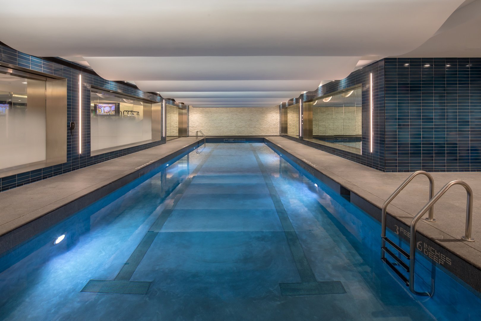 70 Charlton Street, Unit 21C Manhattan, NY 10014 - Photo 18 of 22 a view of a hallway with wooden floor