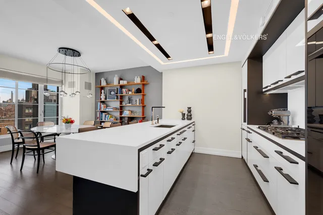 a view of a city with tall buildings