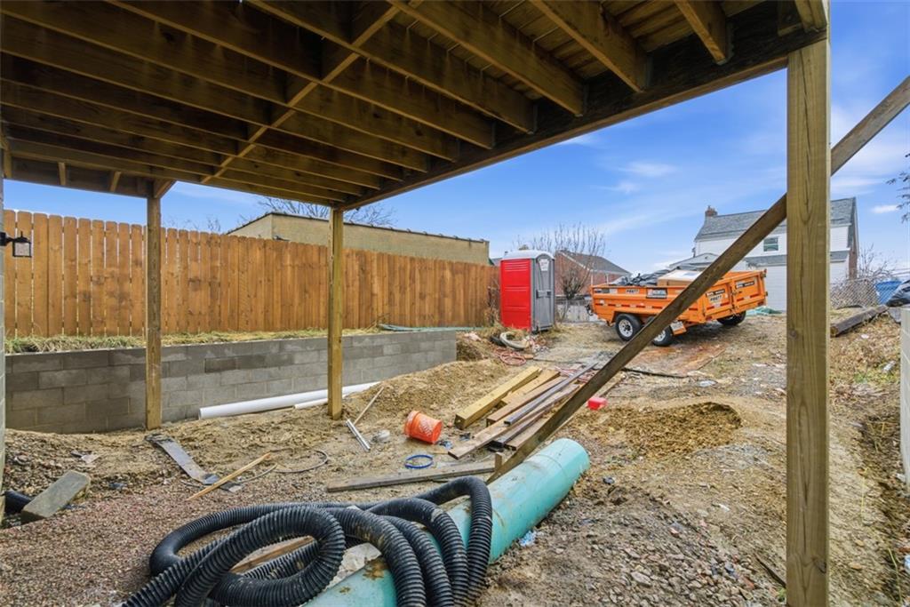 1361 Hawthorne Street Pittsburgh, PA 15201 - Photo 45 of 50 a view of a backyard with table and chairs