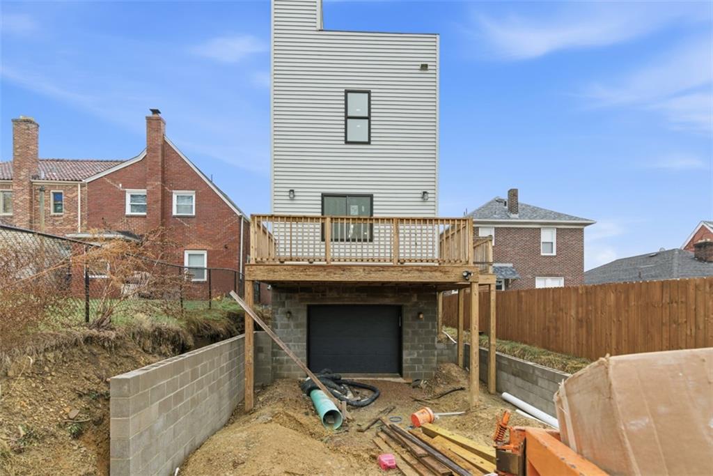 1361 Hawthorne Street Pittsburgh, PA 15201 - Photo 47 of 50 a front view of a house with a balcony