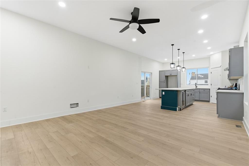 1361 Hawthorne Street Pittsburgh, PA 15201 - Photo 6 of 50 a view of kitchen with microwave and refrigerator