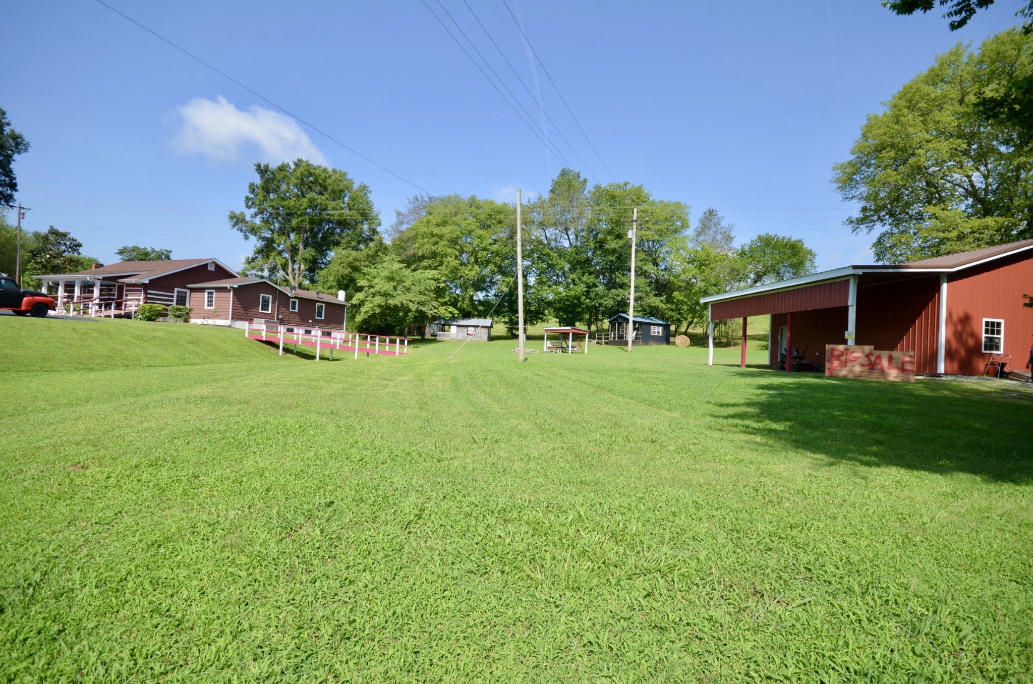 1355 Westfield Road Dickson, TN 37055 - Photo 11 of 83 a view of a house with a yard and sitting area