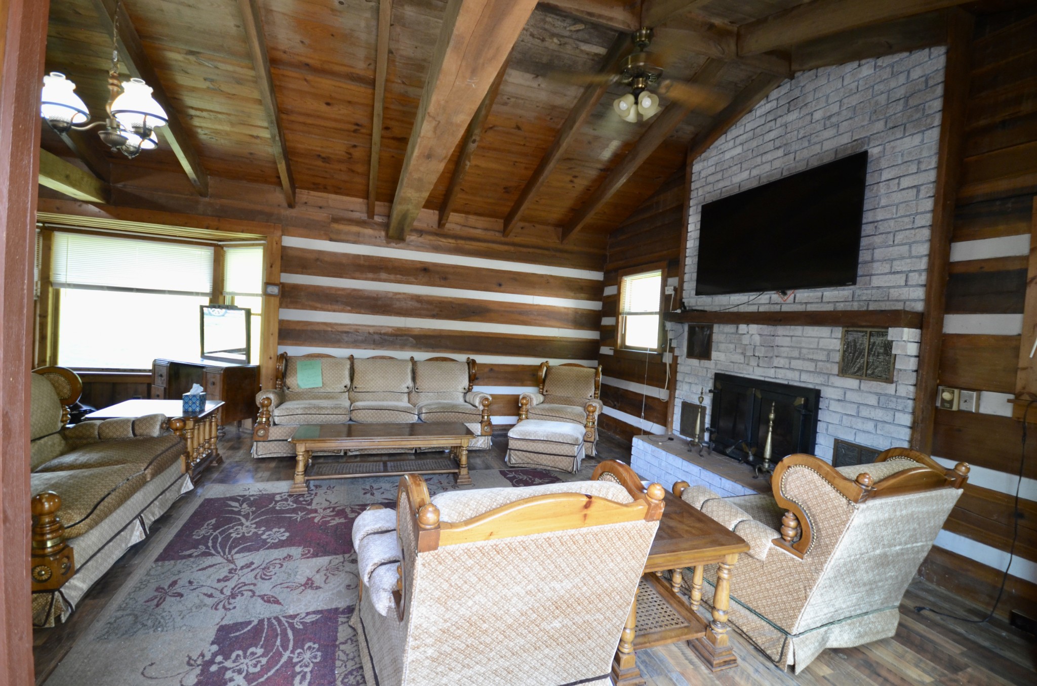 1355 Westfield Road Dickson, TN 37055 - Photo 26 of 83 a living room with furniture and a fireplace