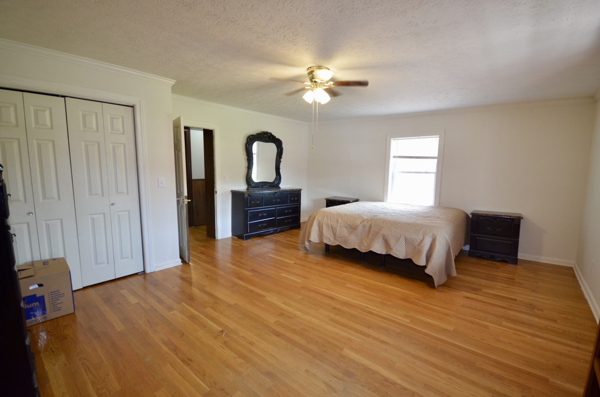 1355 Westfield Road Dickson, TN 37055 - Photo 56 of 83 a bedroom with a bed lamps and a large mirror