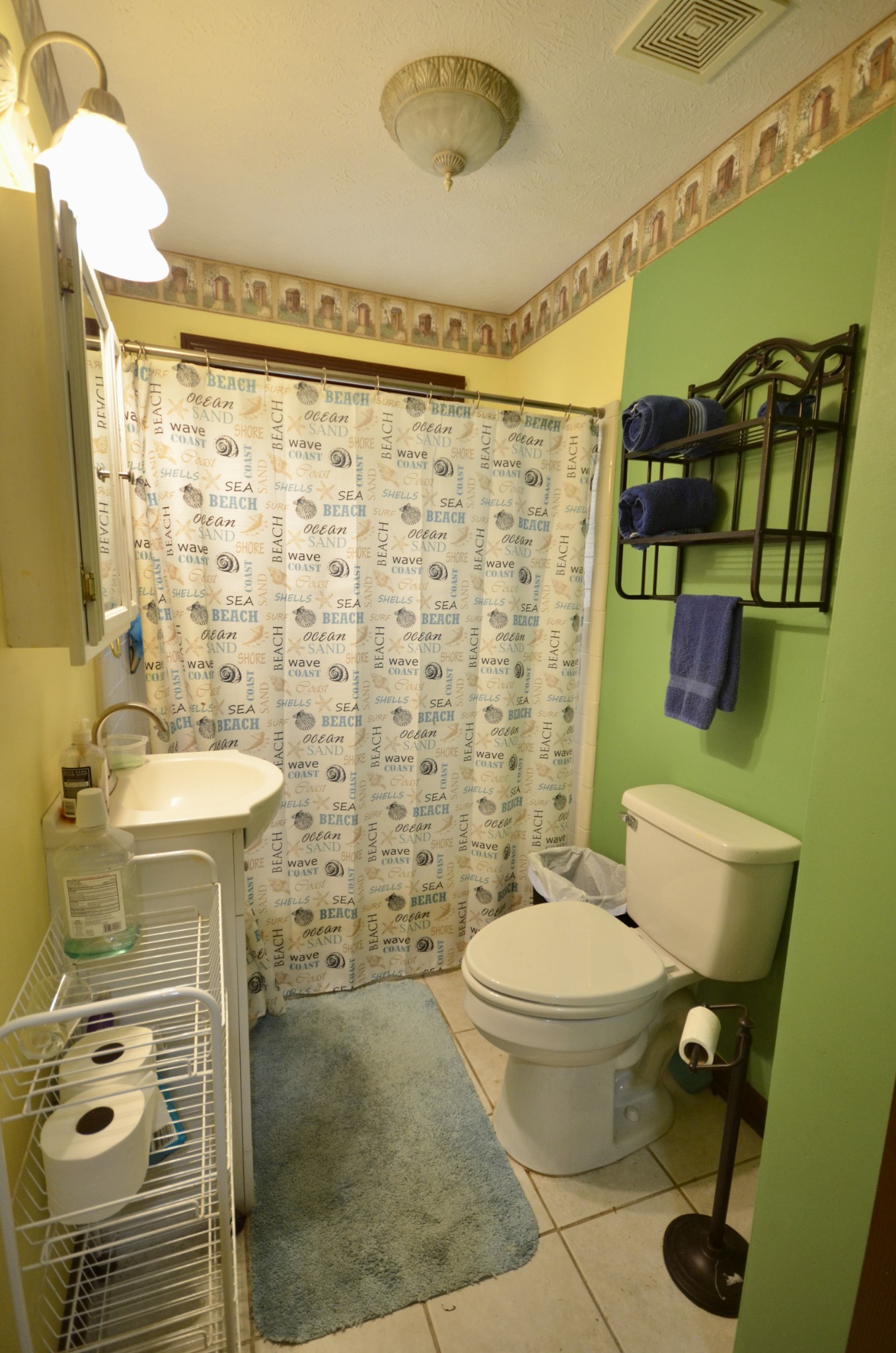 1355 Westfield Road Dickson, TN 37055 - Photo 67 of 83 a bathroom with a granite countertop sink toilet and shower