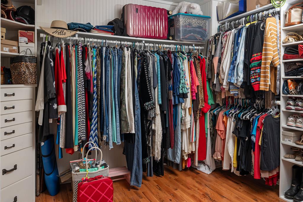 290 Japonica Road Hunt, TX 78024 - Photo 36 of 78 a view of walk in closet with clothes