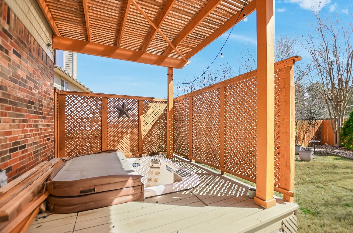 15701 Pumpkin Ridge Drive Austin, TX 78717 - Photo 31 of 37 Luxurious spa, and wooden terrace