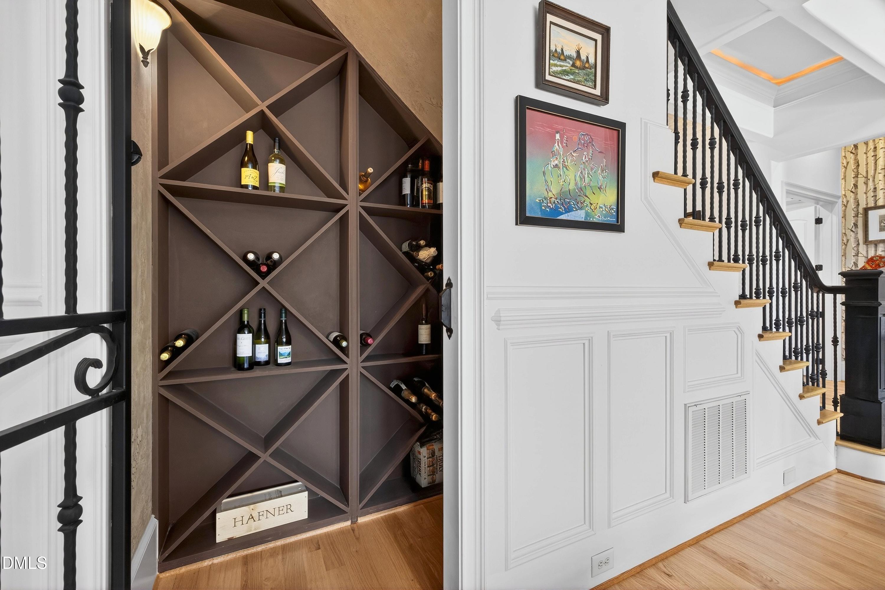 6701 Foxfire Place Raleigh, NC 27615 - Photo 32 of 67 Built In Wine Storage