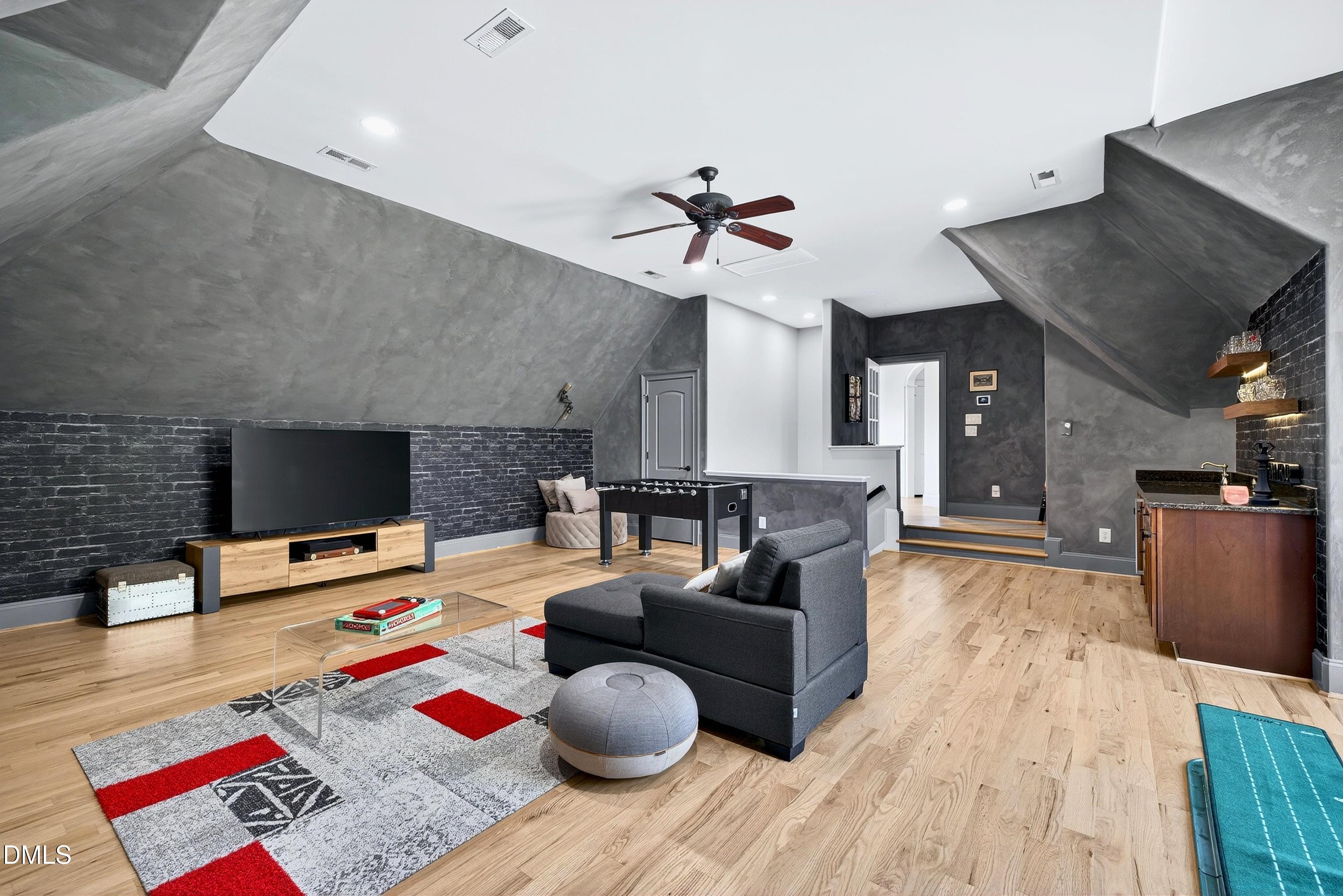 6701 Foxfire Place Raleigh, NC 27615 - Photo 51 of 67 Speak-easy Inspired Bonus Room