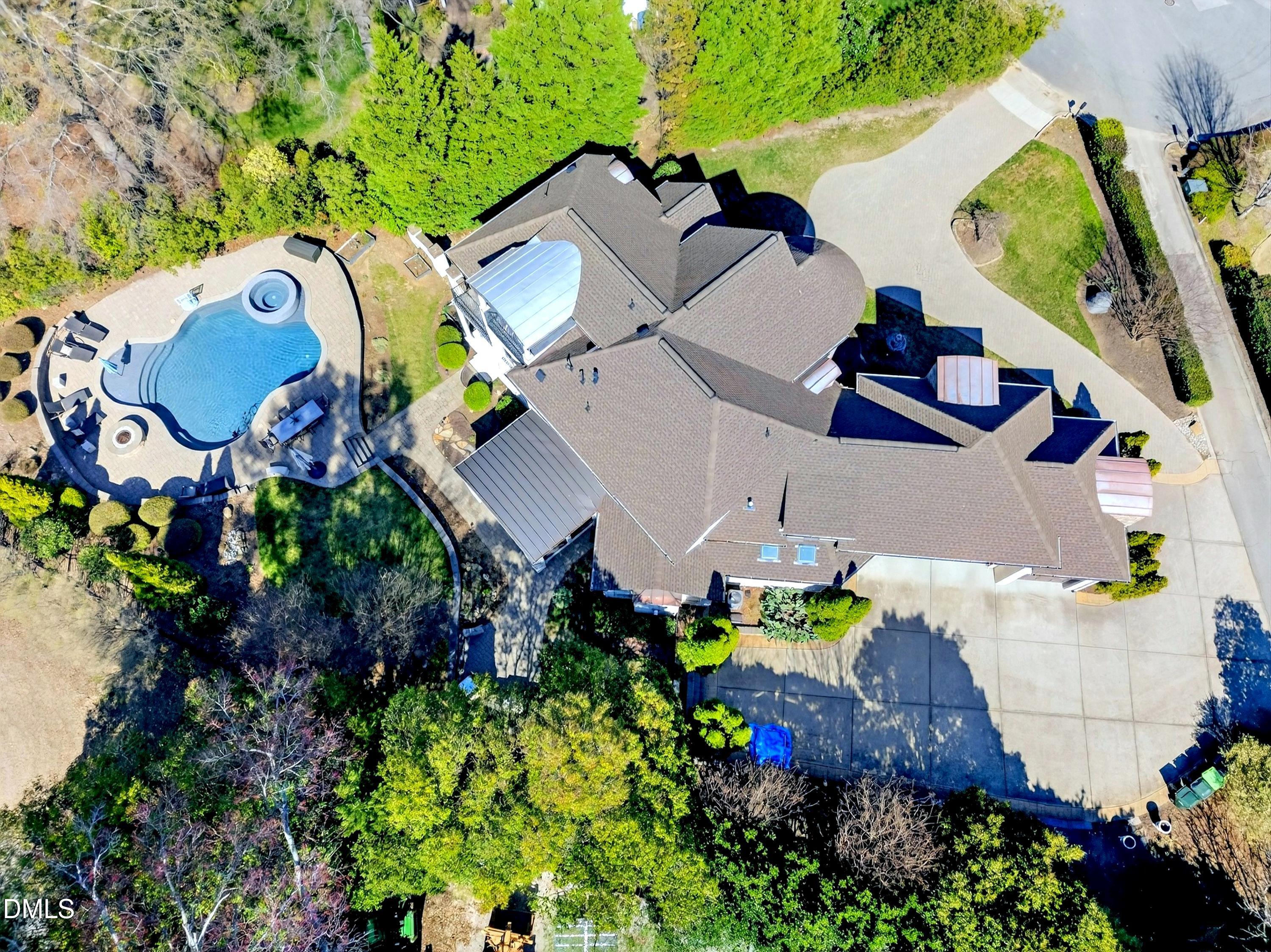 6701 Foxfire Place Raleigh, NC 27615 - Photo 56 of 67 Aerial