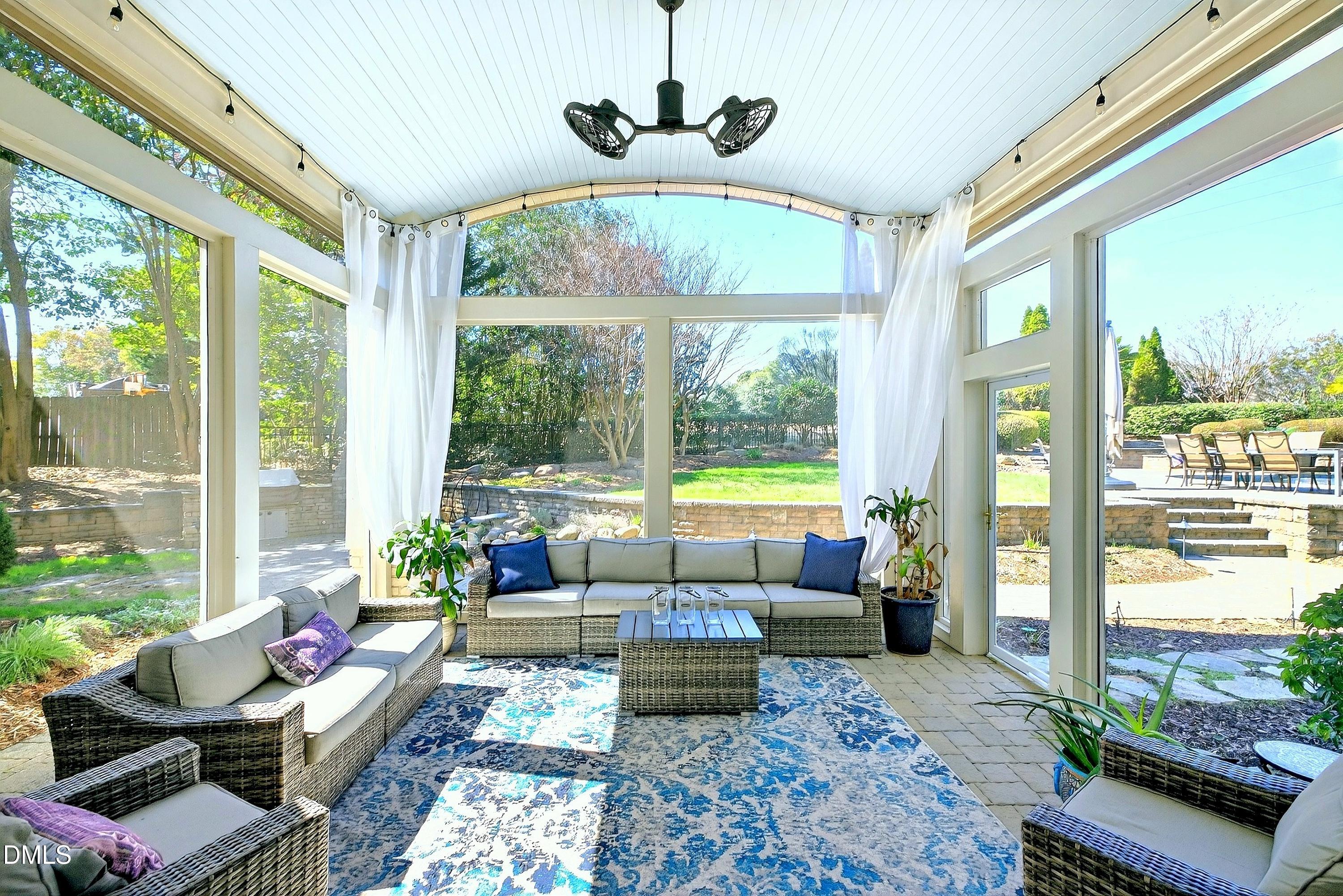 6701 Foxfire Place Raleigh, NC 27615 - Photo 8 of 67 Covered Veranda/Sun Room