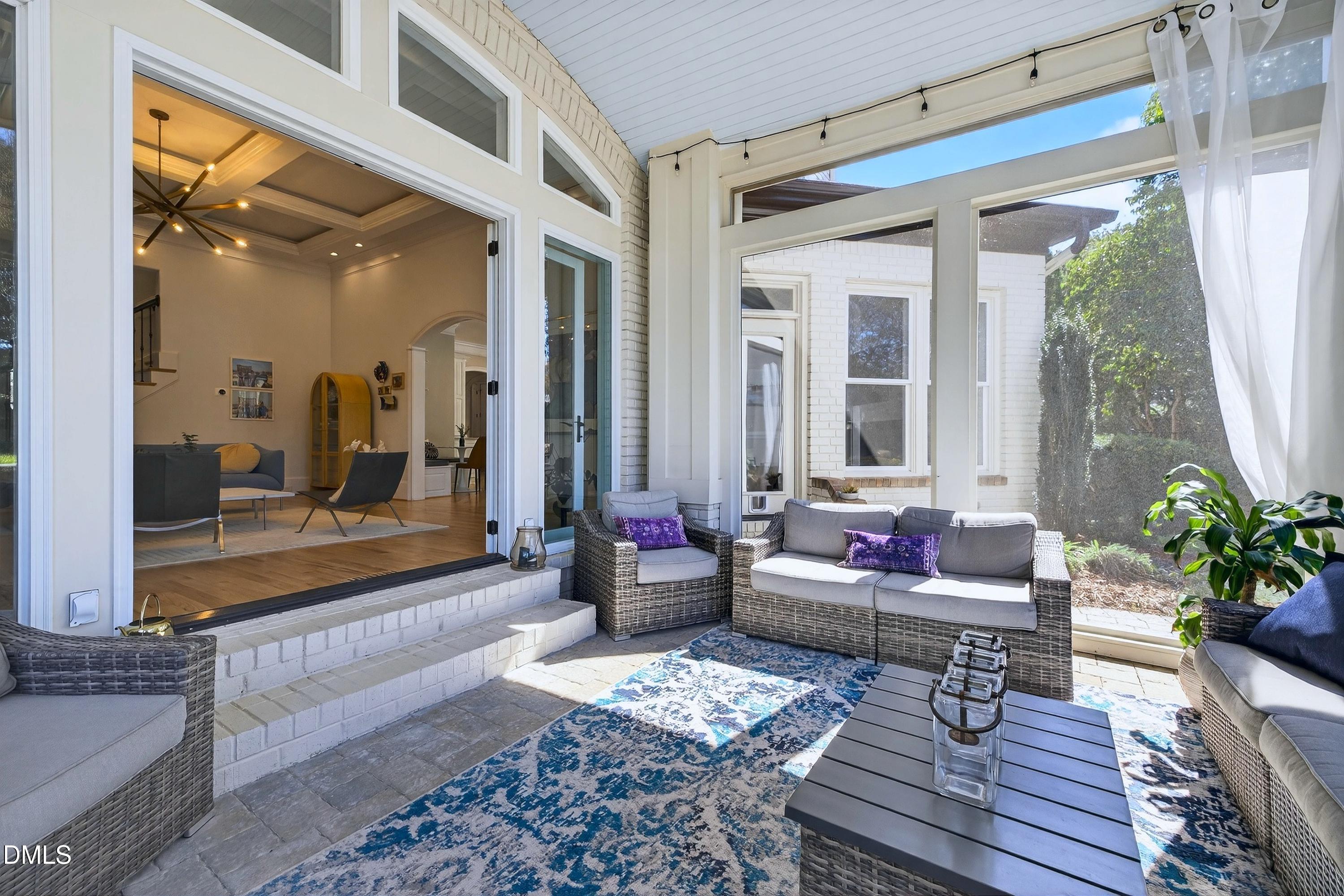 6701 Foxfire Place Raleigh, NC 27615 - Photo 9 of 67 Covered Veranda/Sunroom