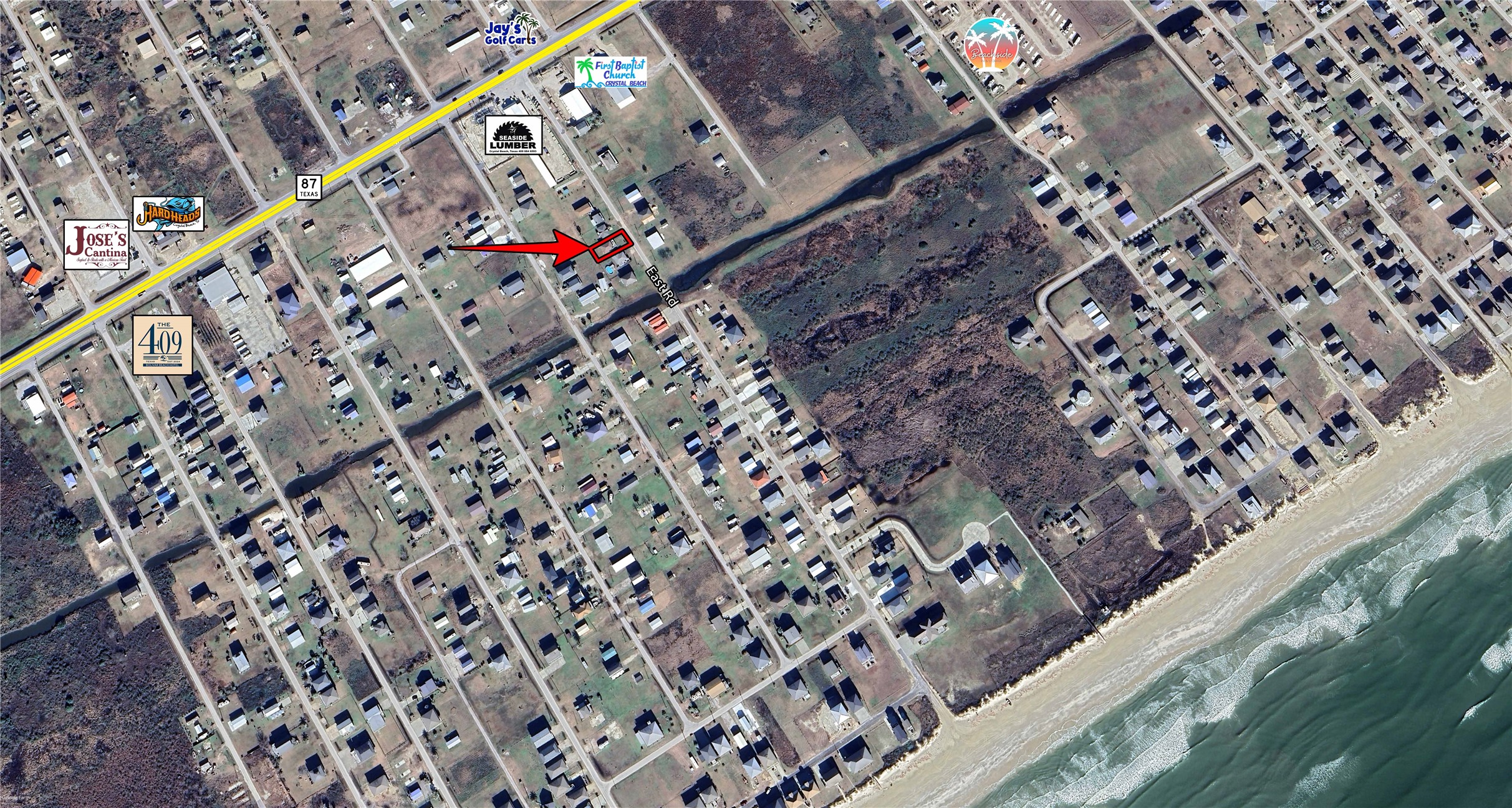 959 South East Road Crystal Beach, TX 77650 - Photo 9 of 20