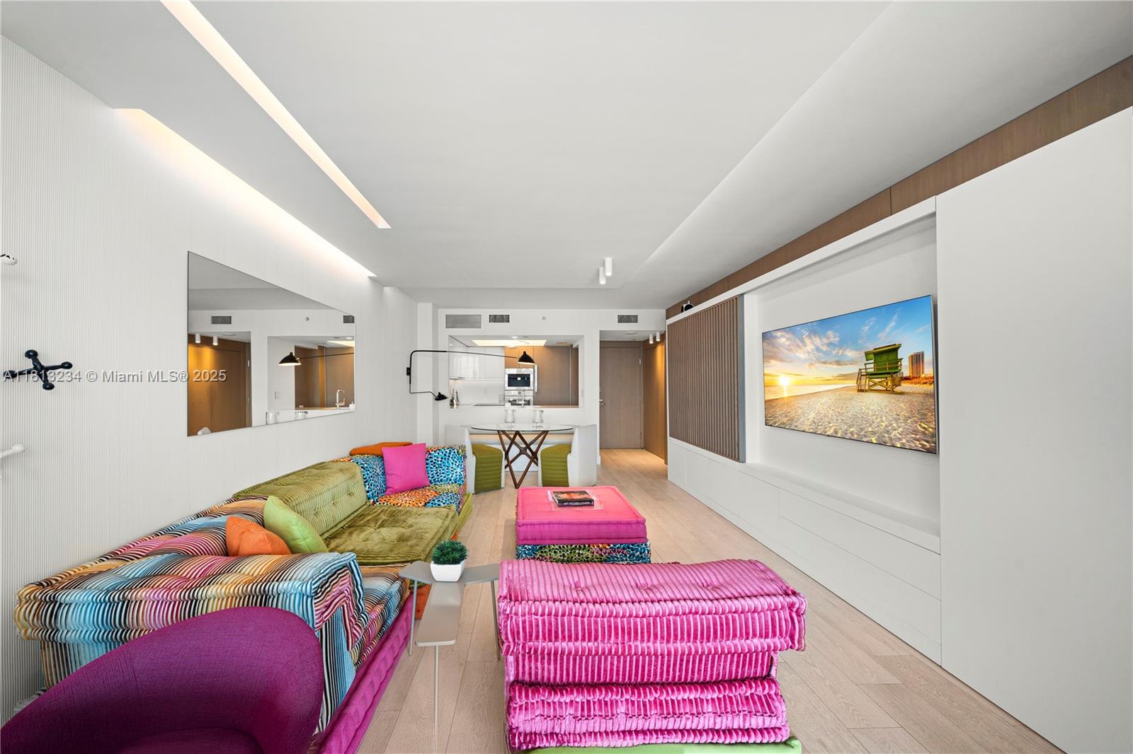 1500 Ocean Drive, Unit 910 Miami Beach, FL 33139 - Photo 23 of 40 a living room with furniture and couch