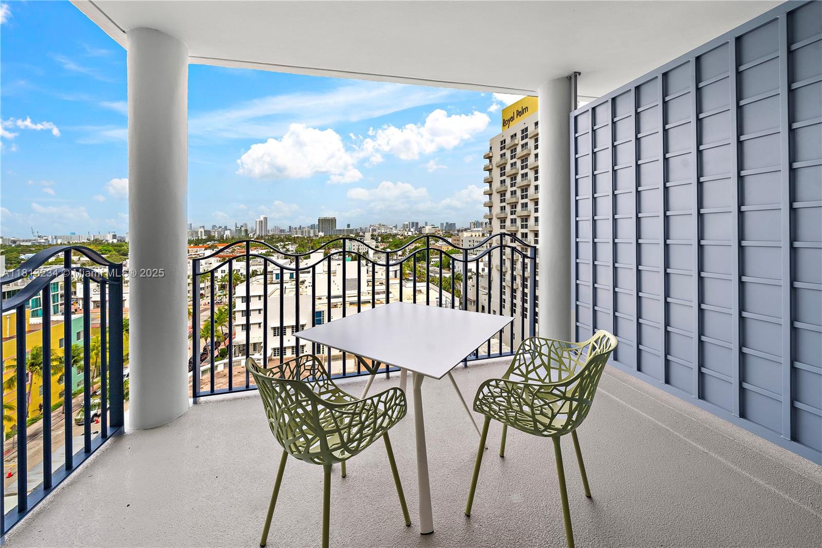 1500 Ocean Drive, Unit 910 Miami Beach, FL 33139 - Photo 27 of 40 a view of a balcony with furniture
