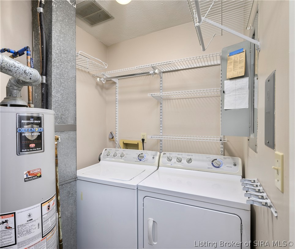 2900 Middle Road, Unit 27 Jeffersonville, IN 47130 - Photo 20 of 24 Laundry closet off of kitchen