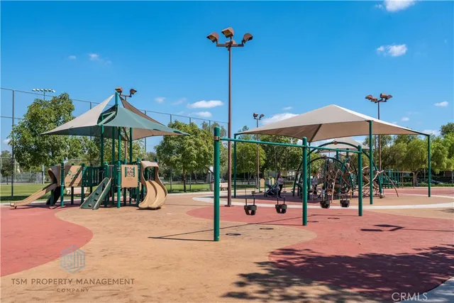 a view of outdoor space with seating