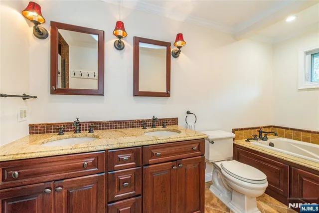 a bathroom with a sink and a toilet