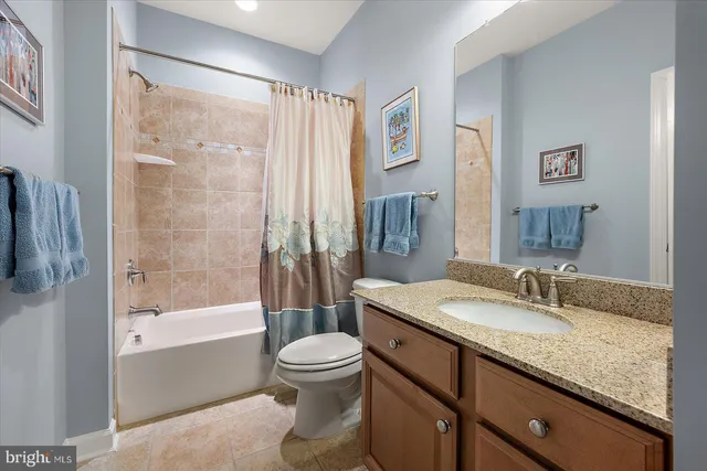 a view of a lake with a garden