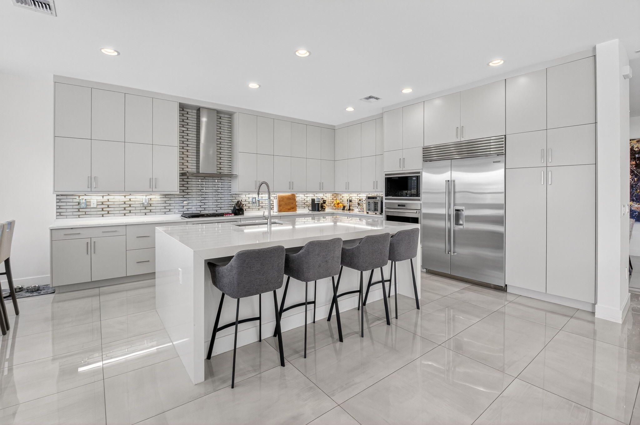 8858 Skyward Street Boca Raton, FL 33496 - Photo 17 of 116 Designer kitchen with quartz countertops
