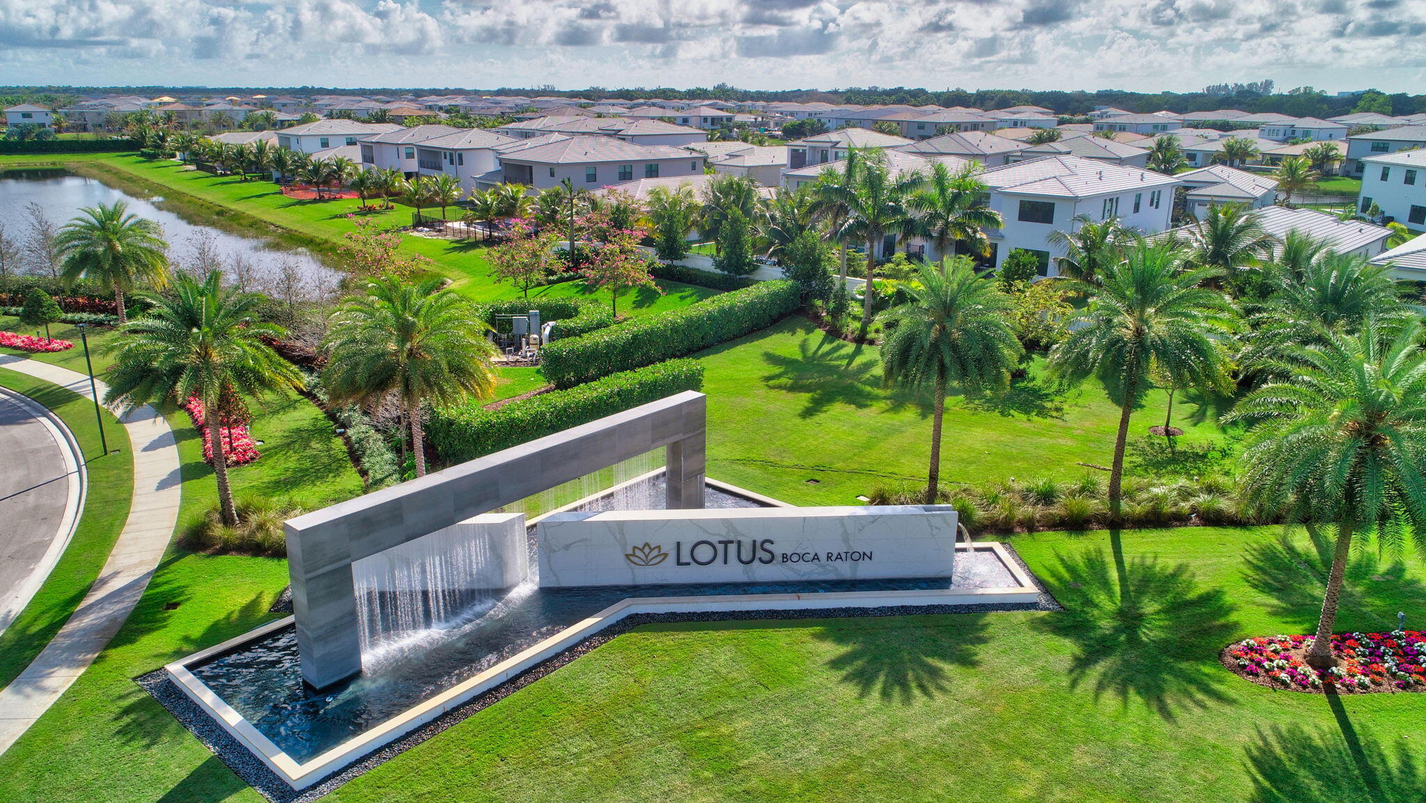 8858 Skyward Street Boca Raton, FL 33496 - Photo 2 of 116 Entry to Lotus