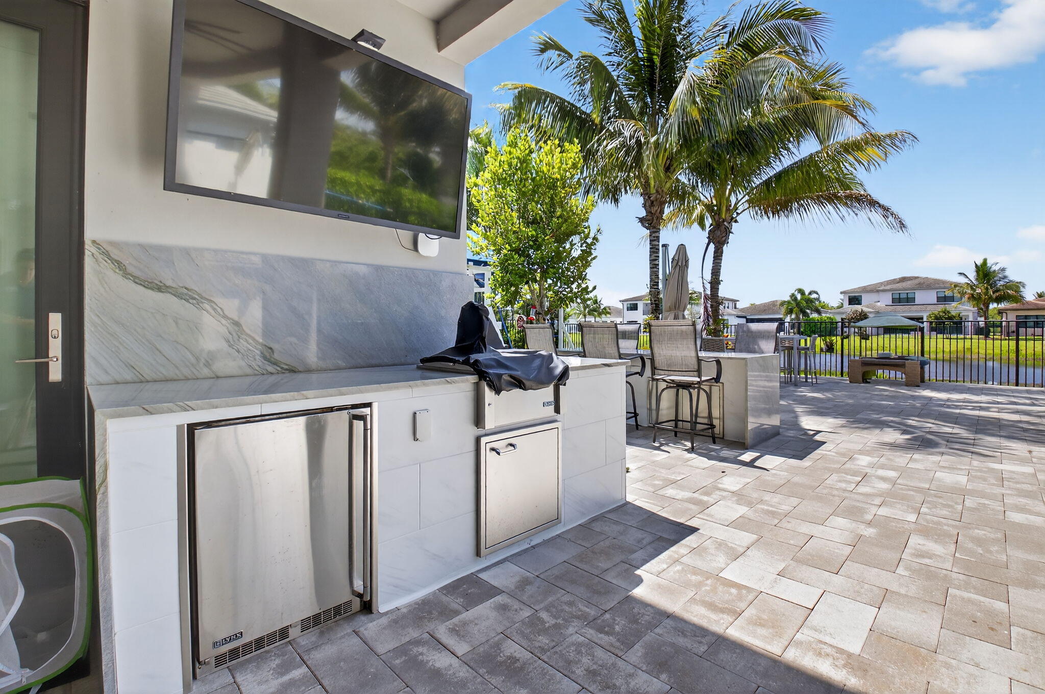 8858 Skyward Street Boca Raton, FL 33496 - Photo 72 of 116 Lynx Summer Kitchen with all Ammenities