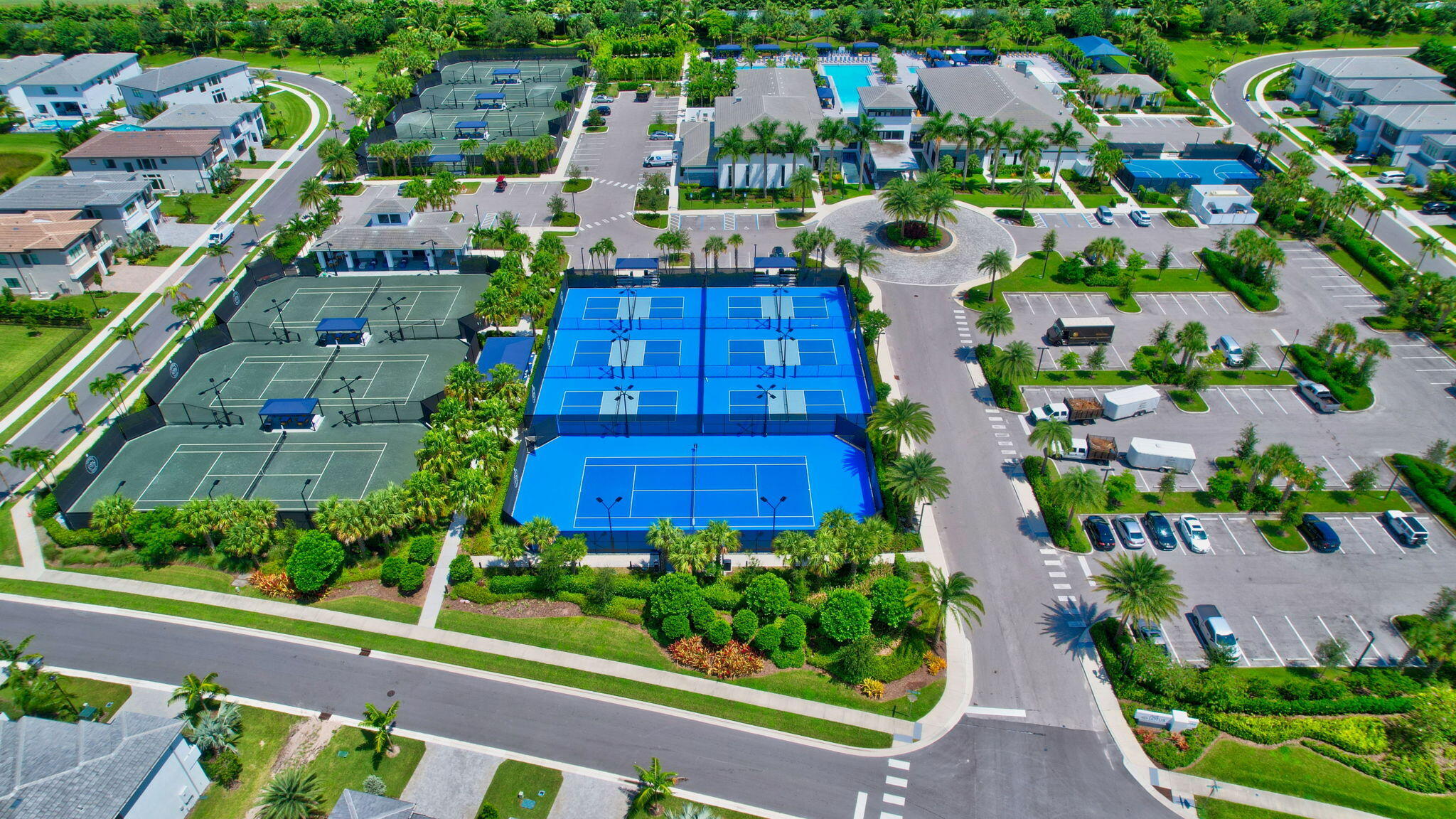 8858 Skyward Street Boca Raton, FL 33496 - Photo 82 of 116 Clubhouse with tennis and Pickleball