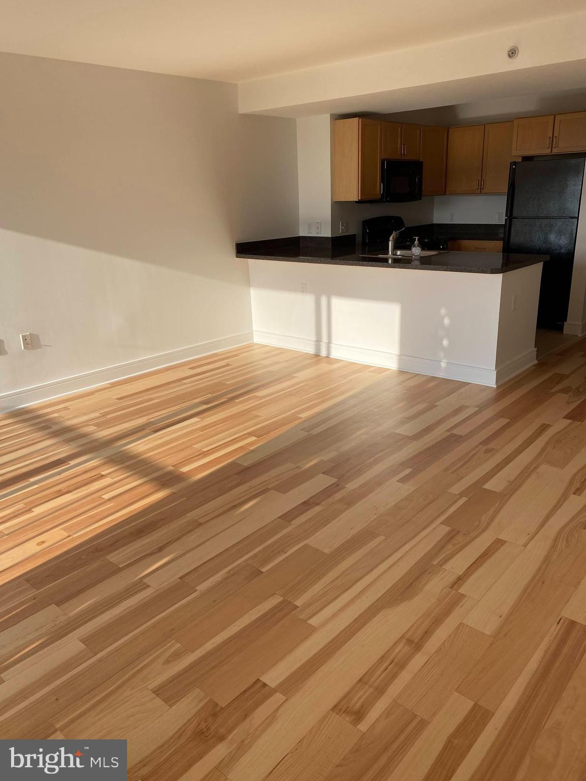 800 4th Street Southwest, Unit S621 Washington, DC 20024 - Photo 5 of 15 a view of kitchen with stainless steel appliances wooden floor and living room