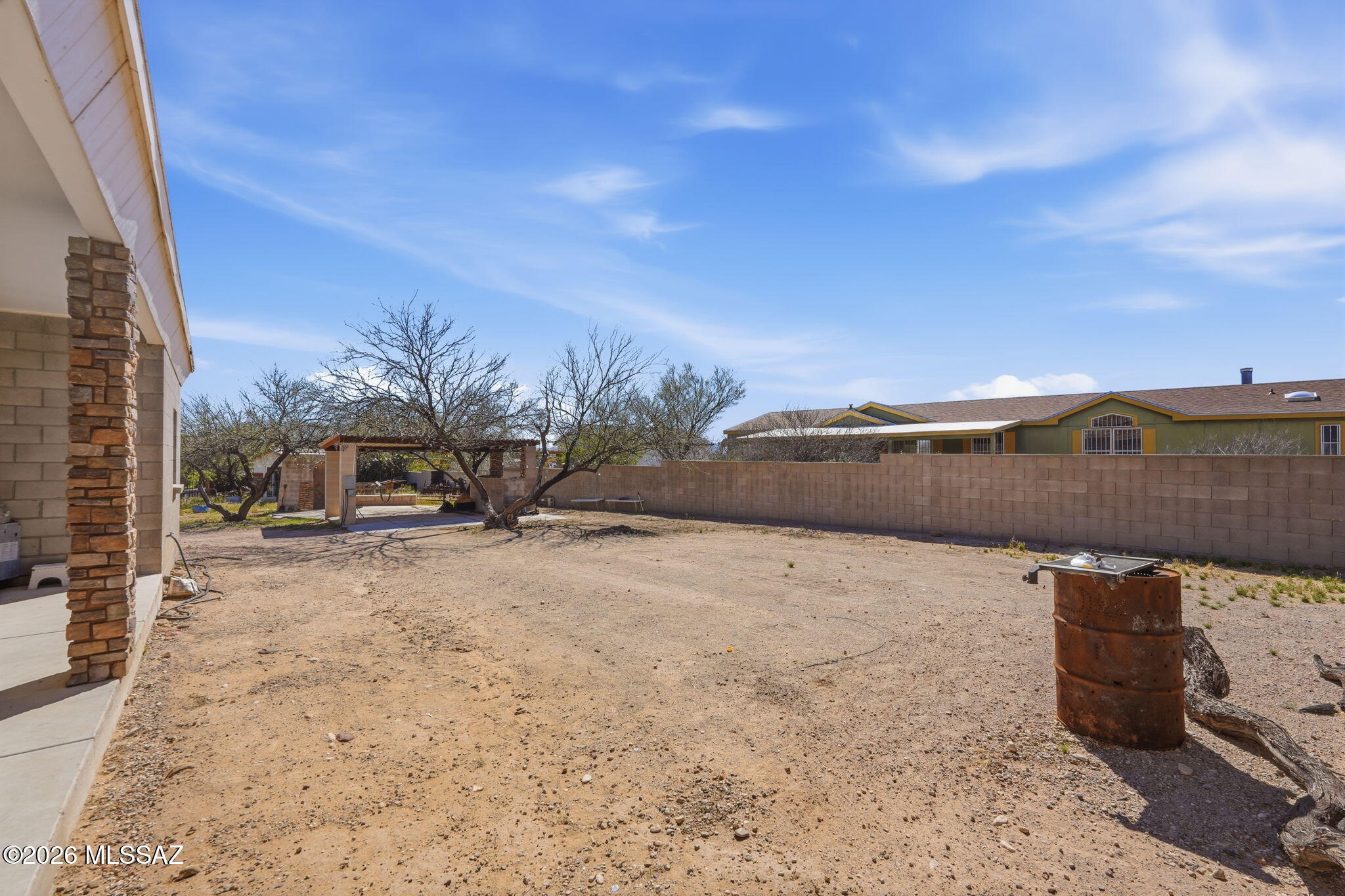 10366 South Summit Creek Road Tucson, AZ 85756 - Photo 31 of 44 backyard