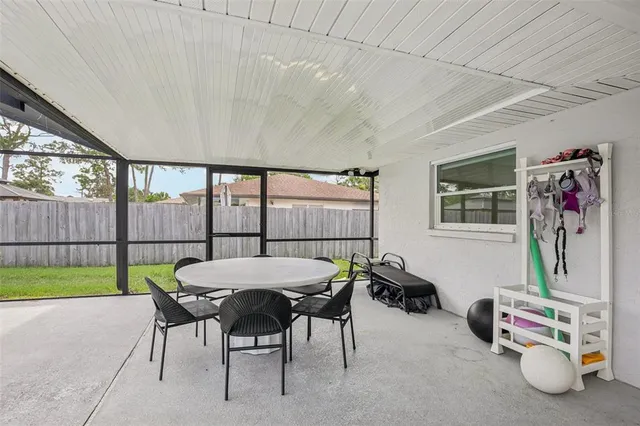 a view of outdoor space with swimming pool